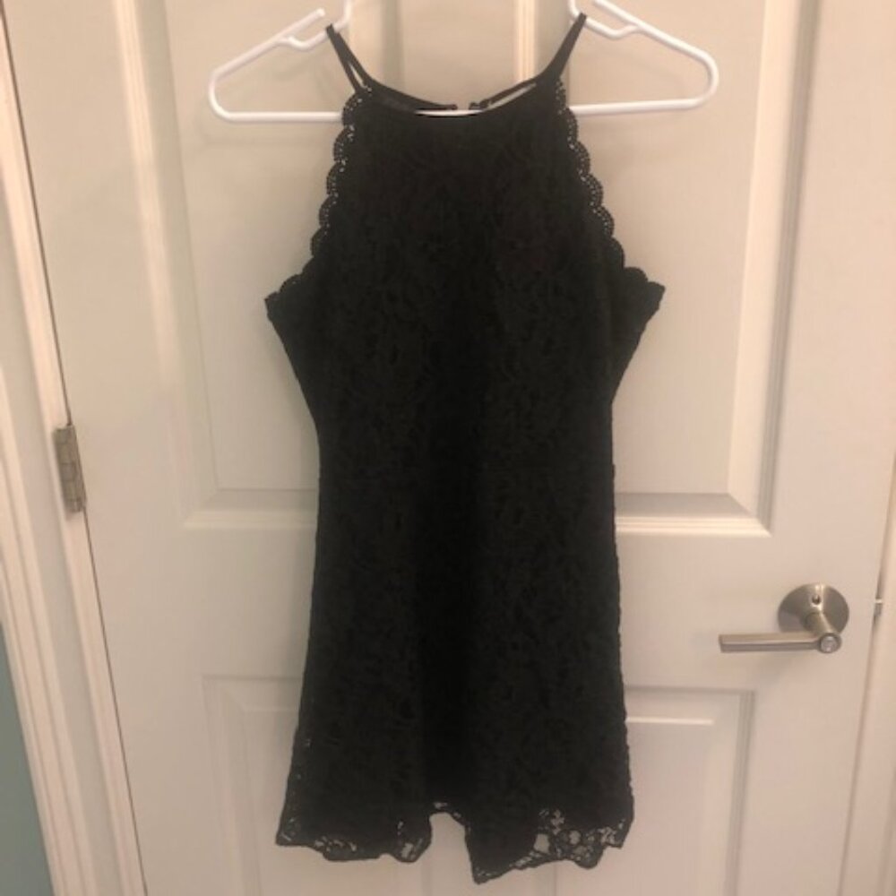 Altar'd State women's  black lace dress size small